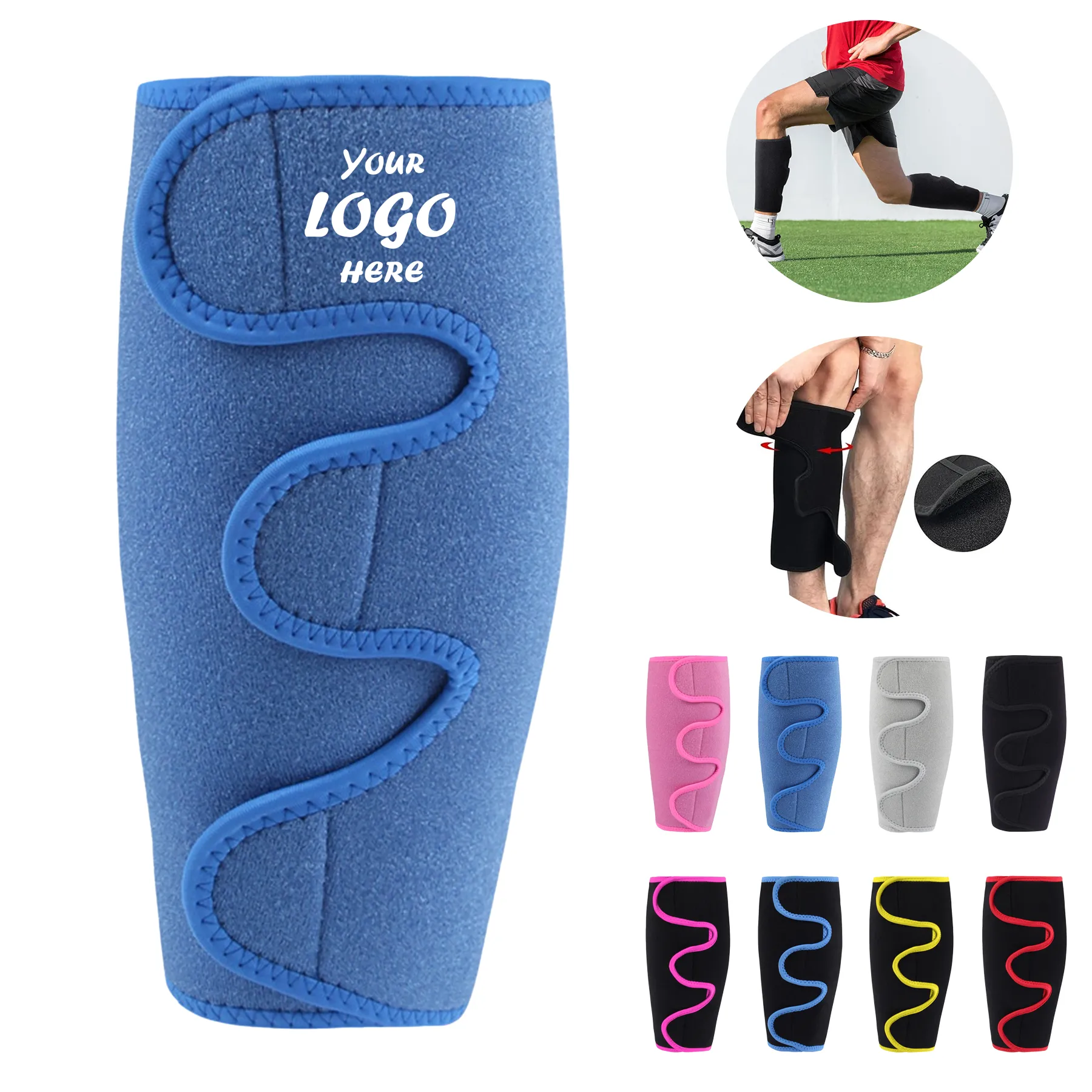 Adjustable Calf Compression Support Sleeve