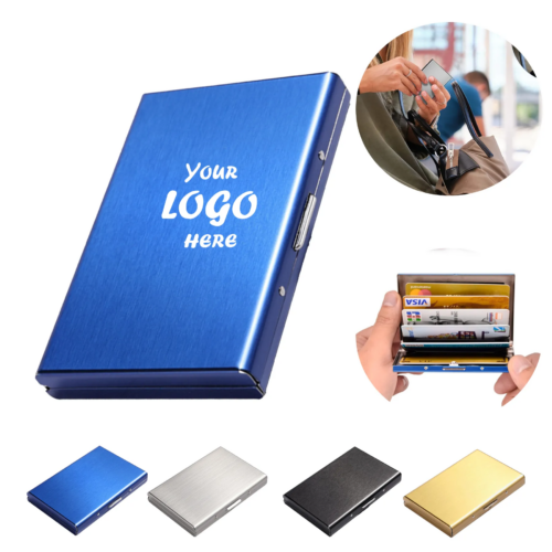 Stainless Steel RFID Blocking Card Holder