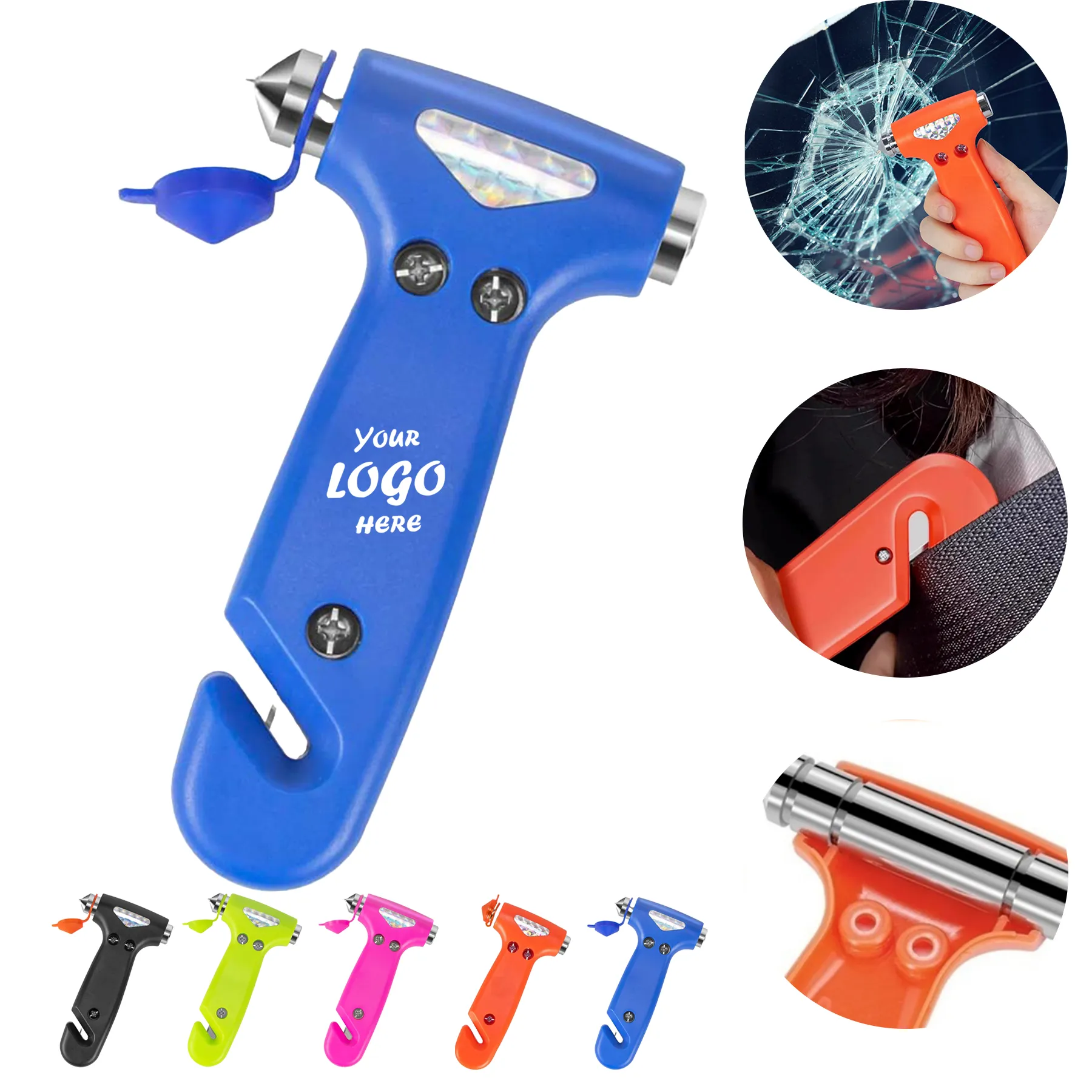 Vehicle Emergency Safety Hammer