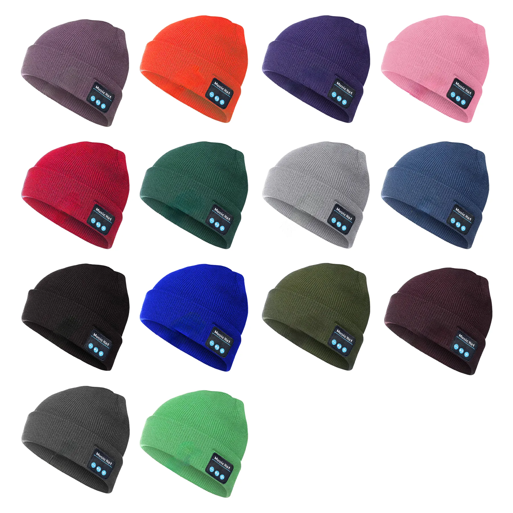 Bluetooth Beanie Hat With Removable Headphones - Image 3