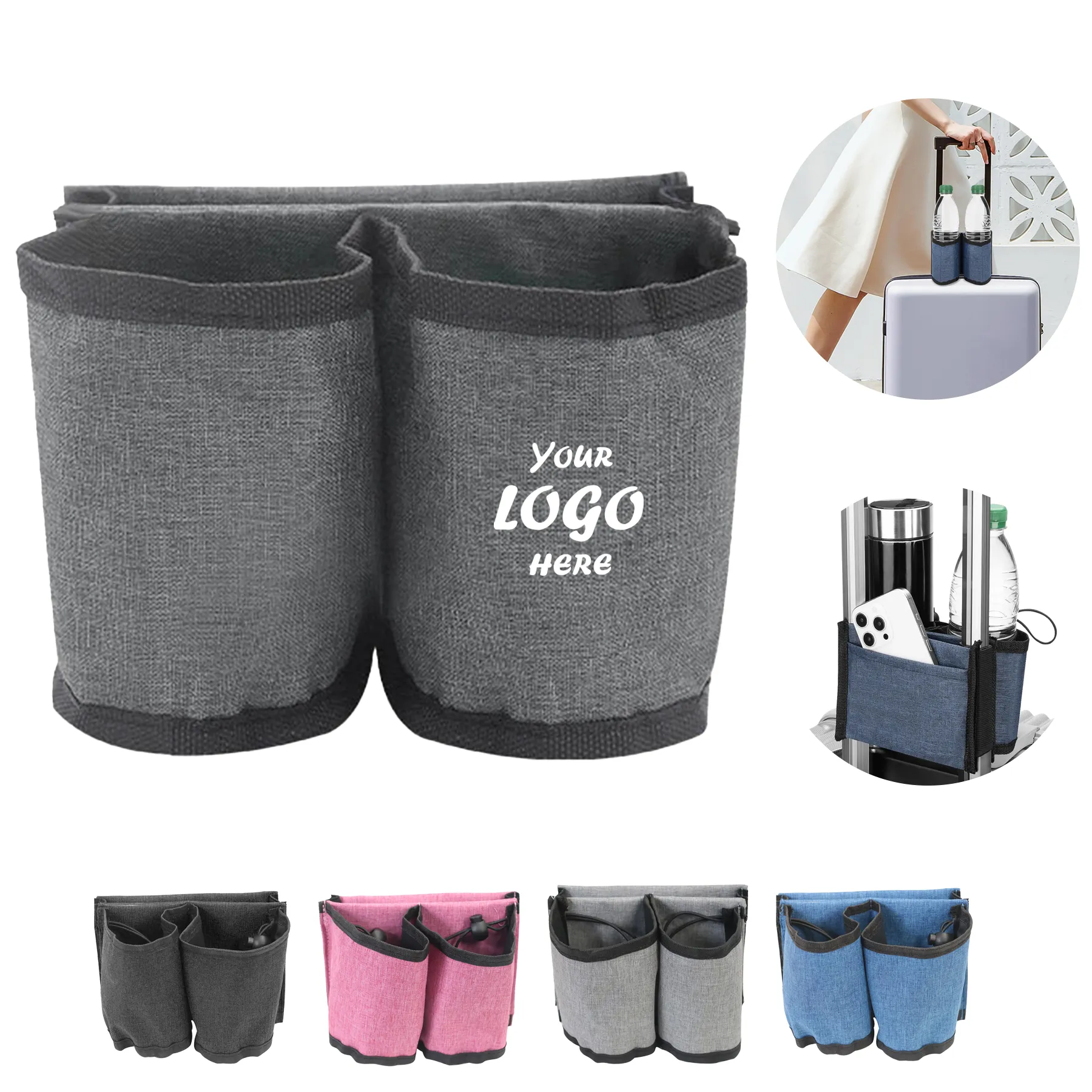 Luggage Travel Cup Holder Drink Caddy