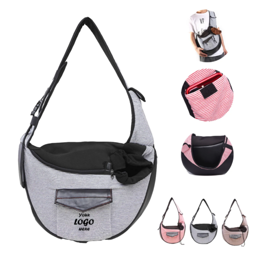 Cotton Pet Carrier Crossbody Shoulder Bag