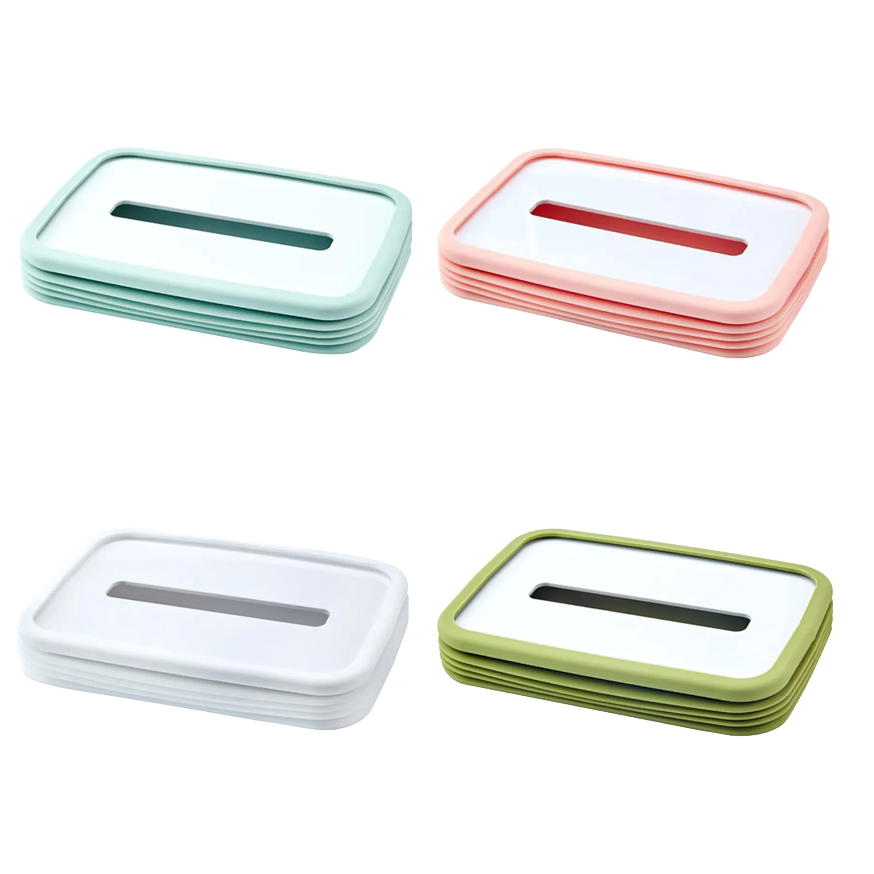 Foldable Silicone Car Tissue Box Holder - Image 3