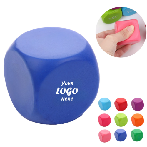 PU Foam Stress Relief Dice Cube