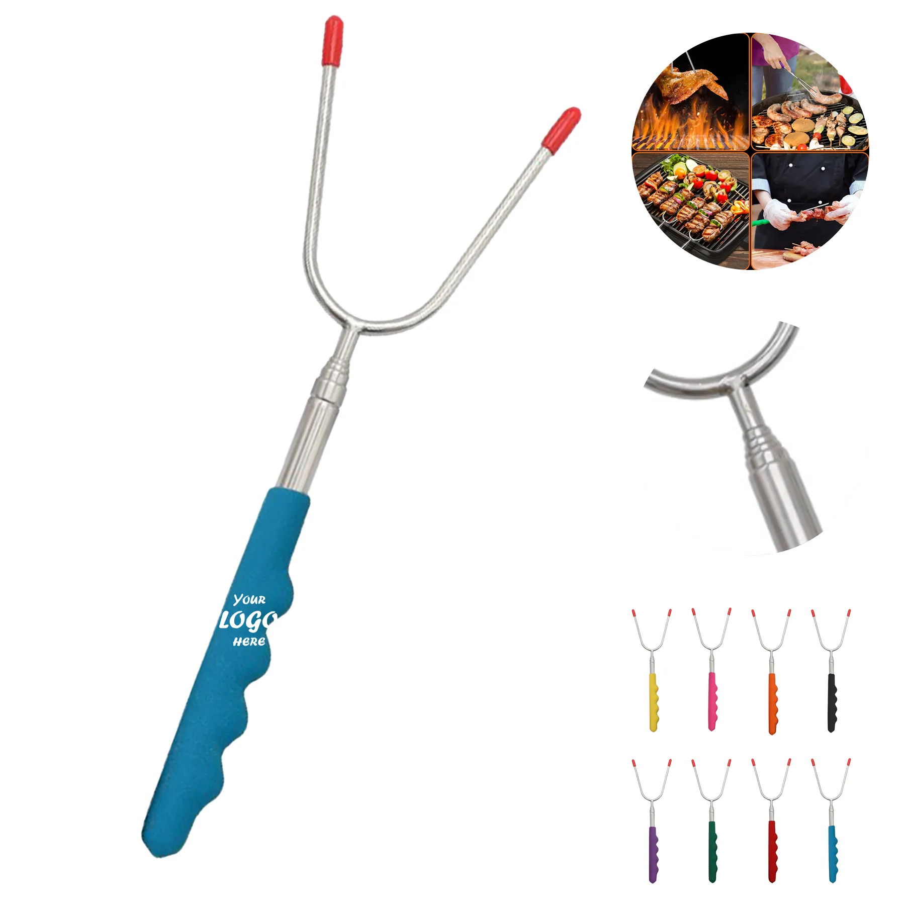 Telescoping Marshmallow Roasting Sticks Set