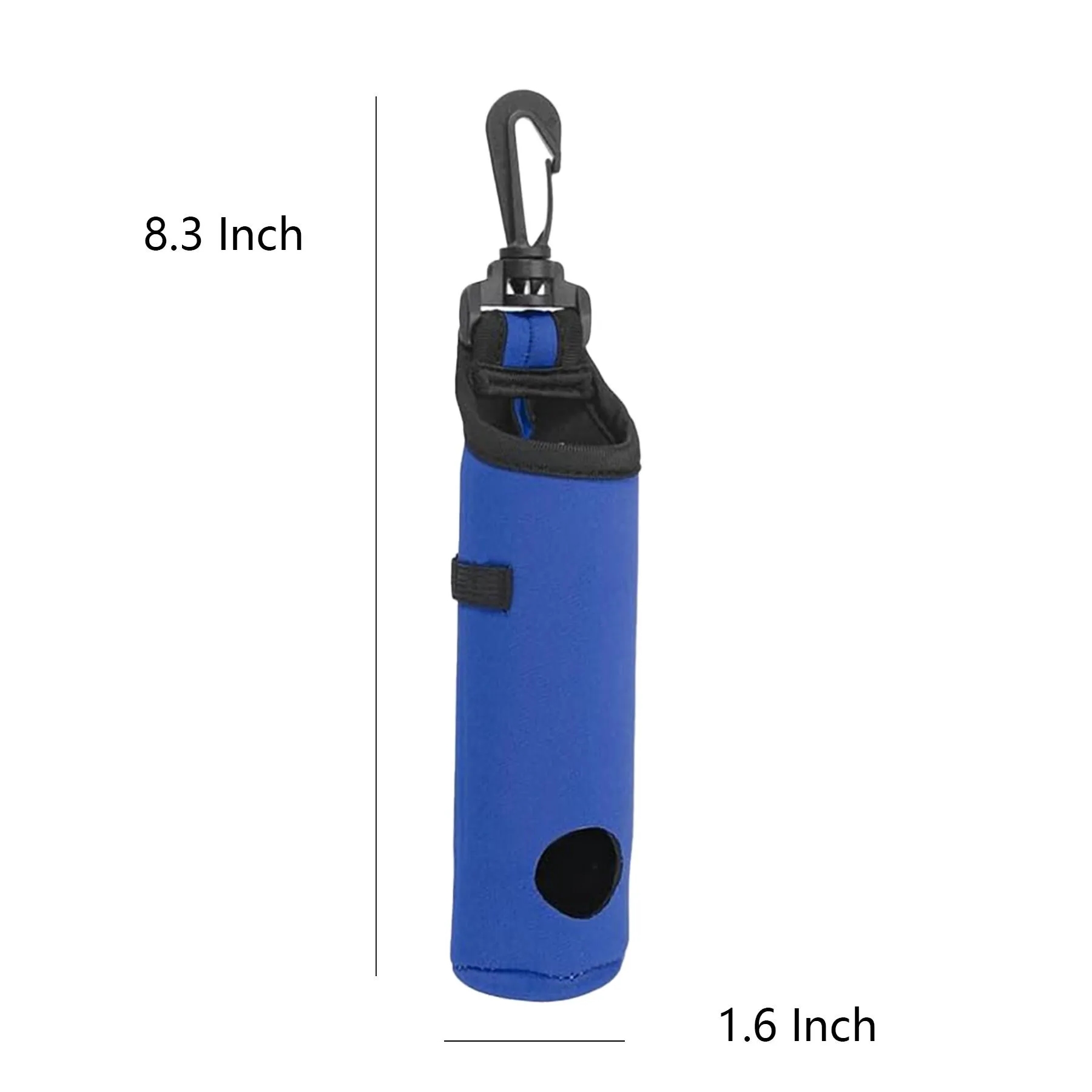 Compact Golf Ball Pouch With Tee Holder For Practice - Image 2