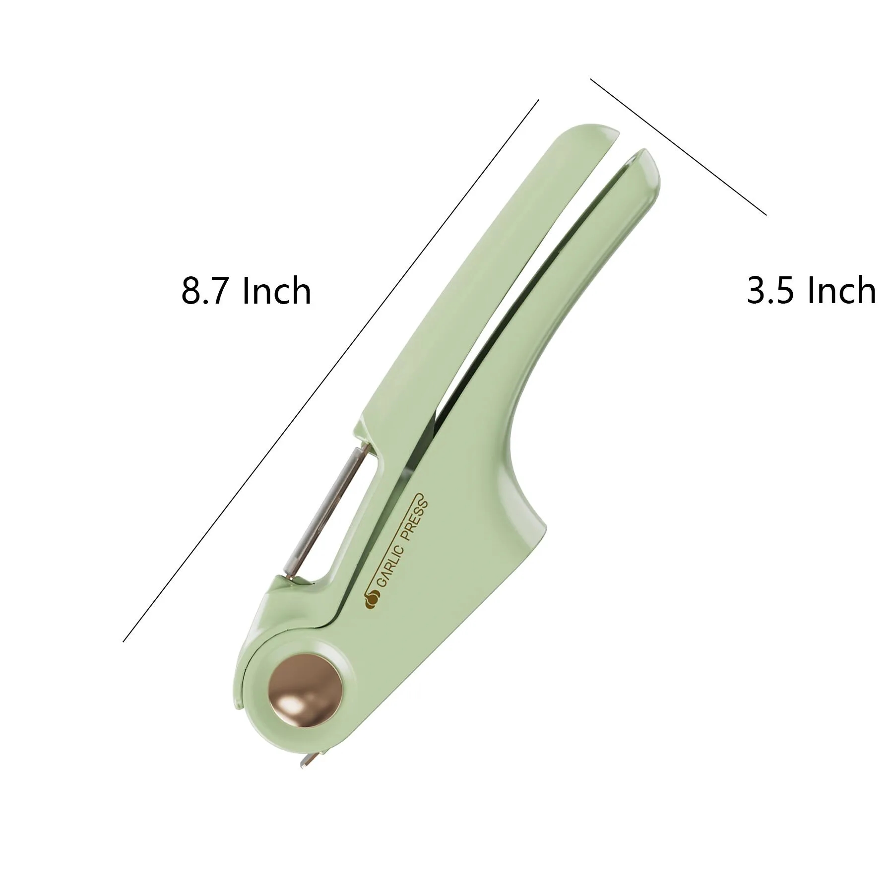Stainless Steel Garlic Press With Peeler And Opener - Image 2
