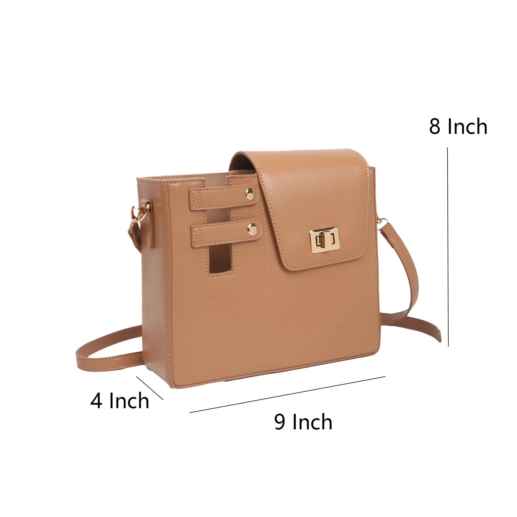Insulated Crossbody Water Bottle Bag With Side Pocket - Image 2