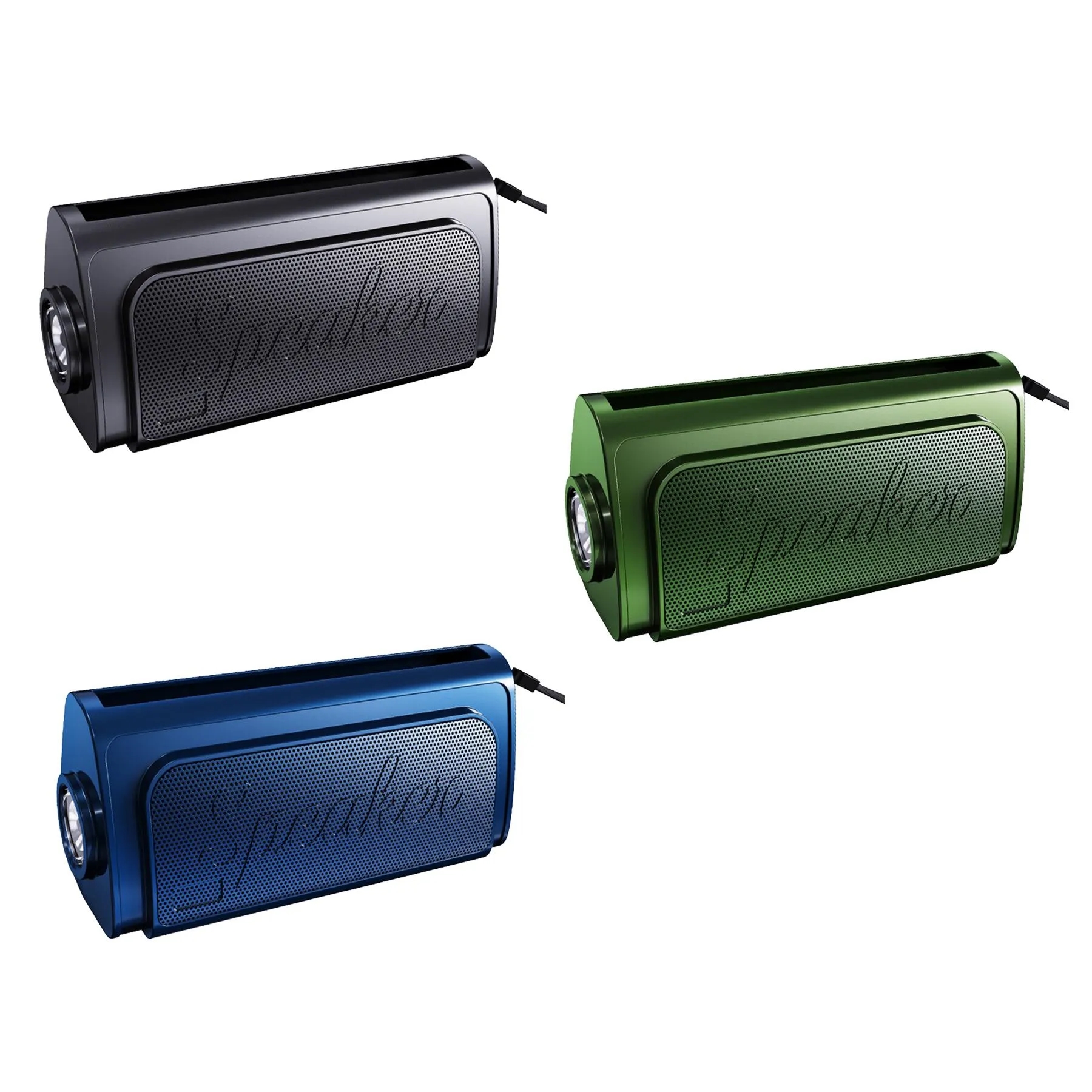 Solar Bluetooth Lantern Speaker With Flashlight For Camping - Image 3