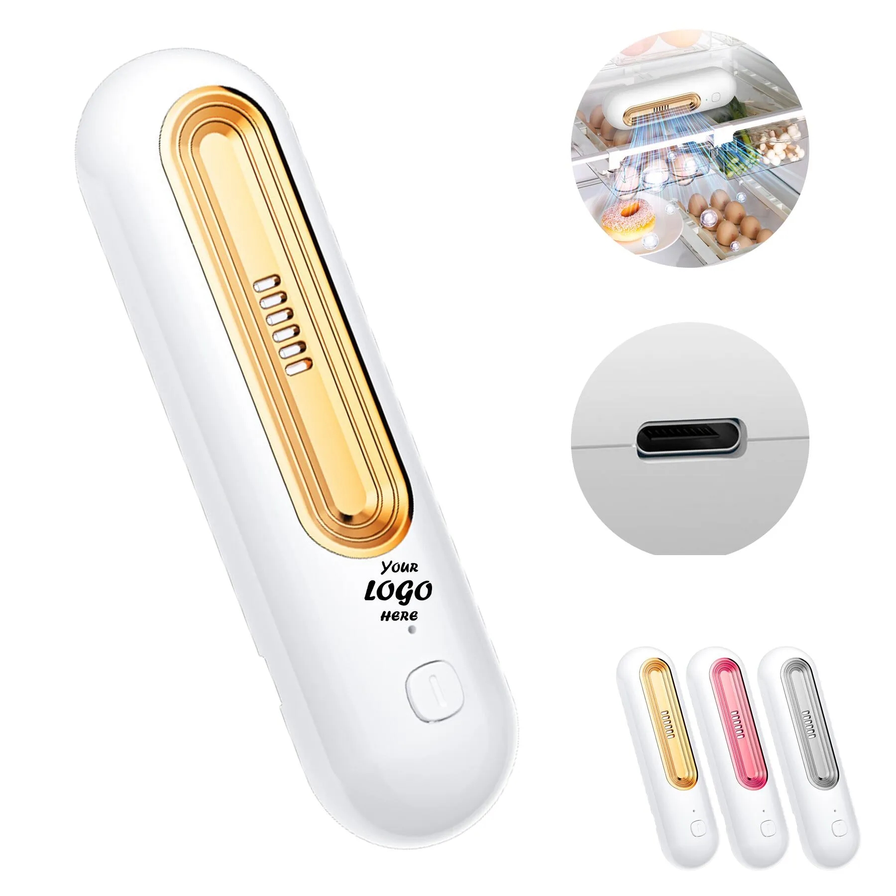 Rechargeable Refrigerator Deodorizer For Small Spaces