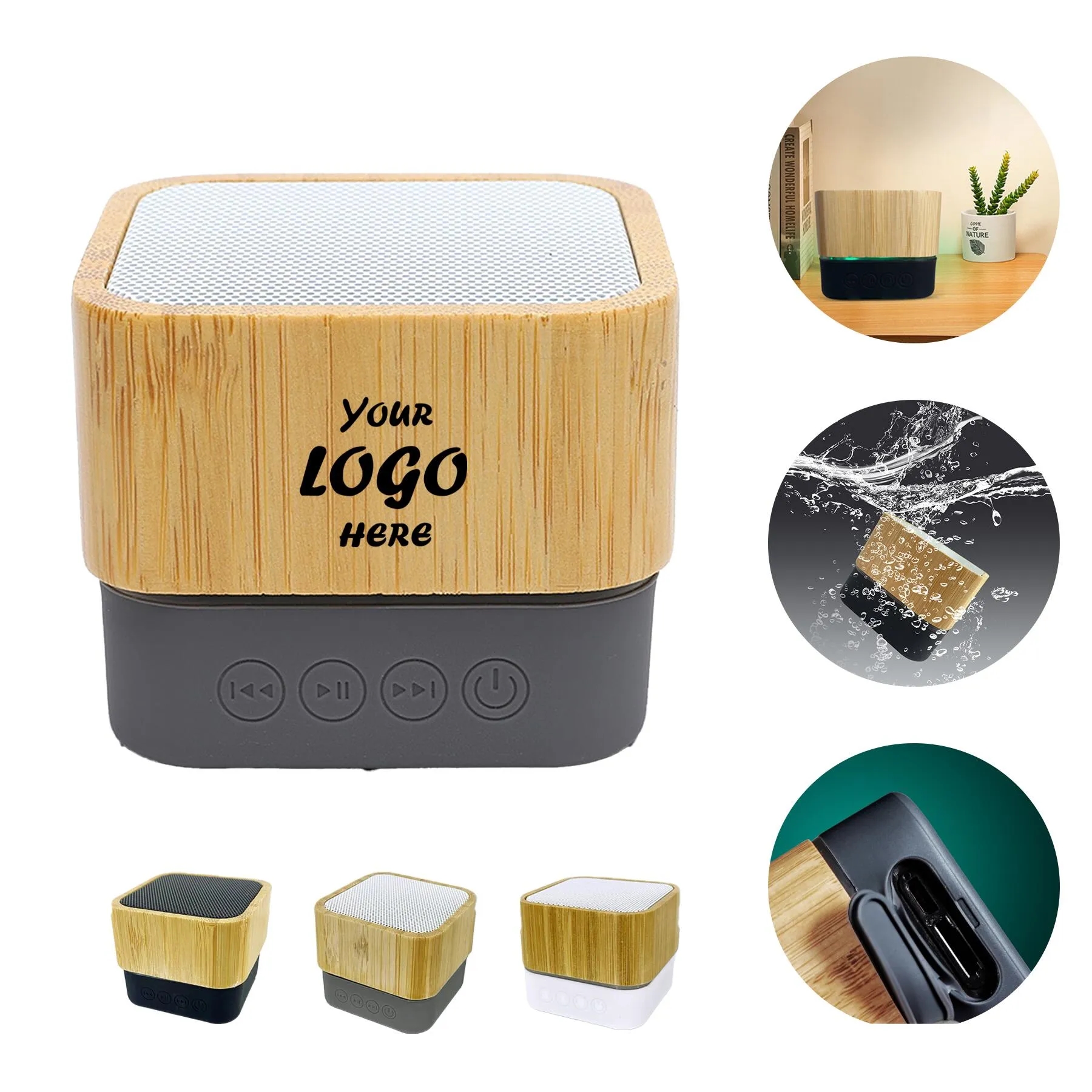 Mini Bluetooth Speaker With Passive Bass Radiator