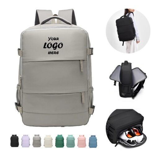 Water Resistant Laptop Backpack With Padded Straps