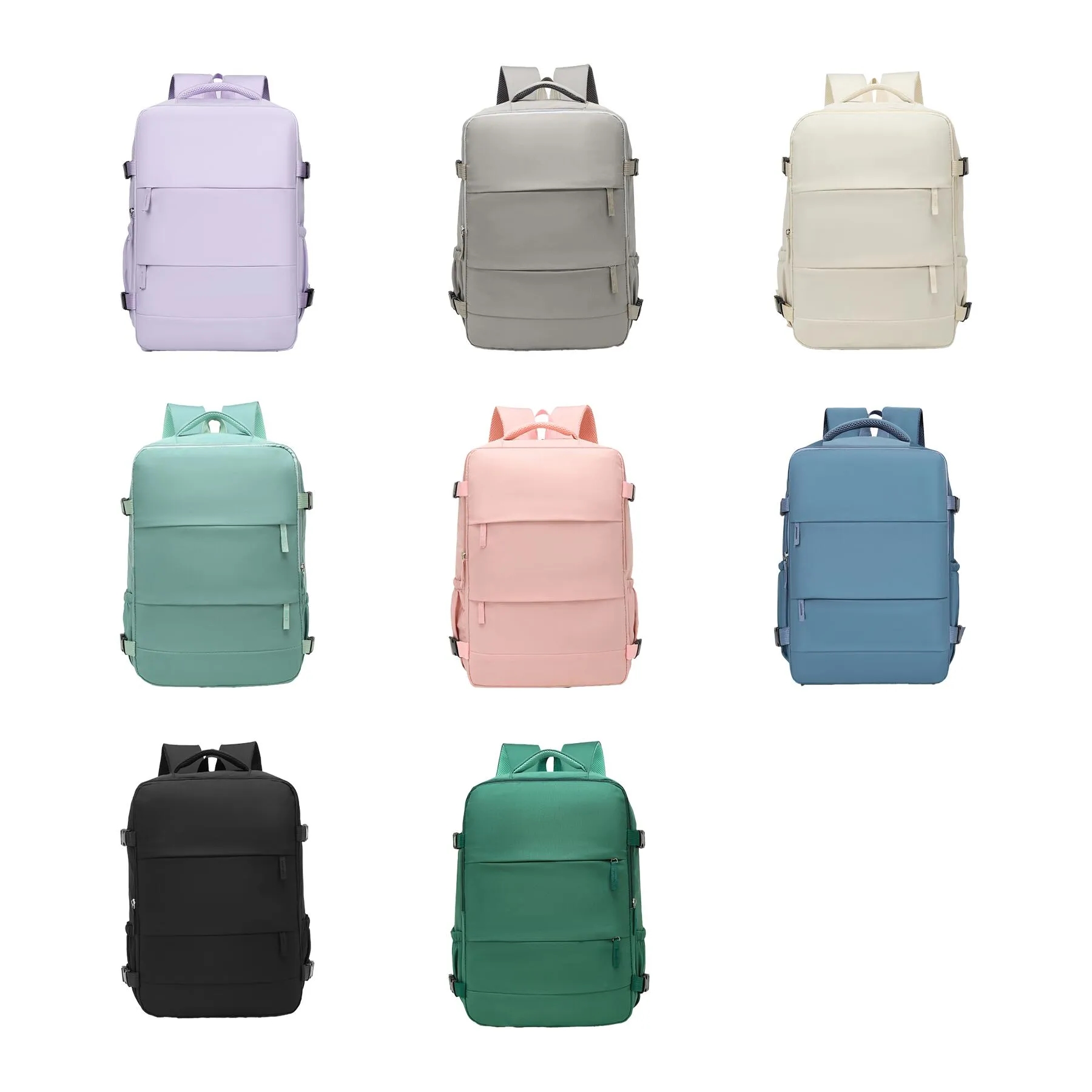 Water Resistant Laptop Backpack With Padded Straps - Image 3