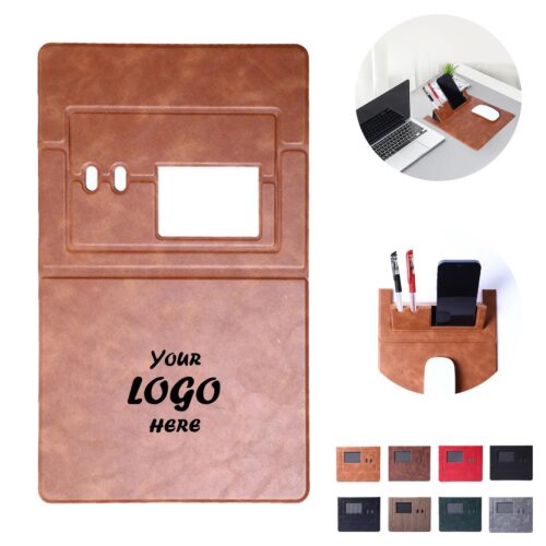 Multifunctional Desk Mouse Pad With Phone Holder