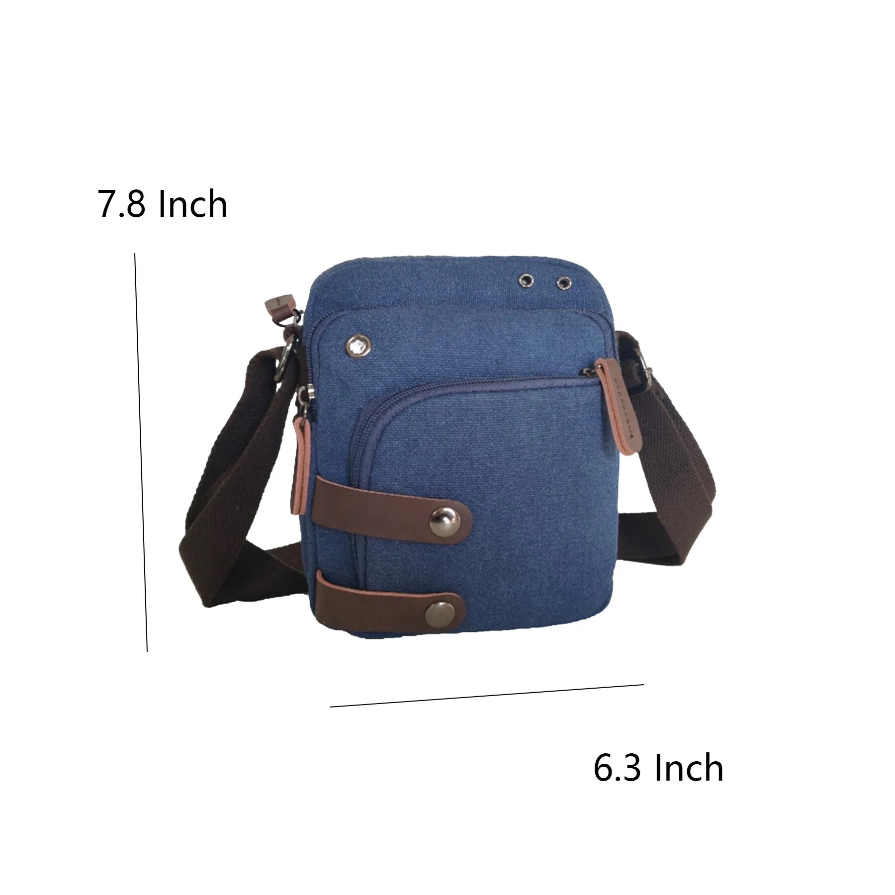 Water Repellent Sling Bag With Adjustable Strap - Image 2