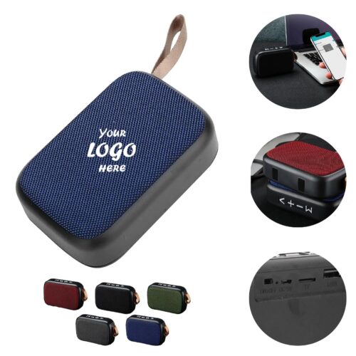 Compact 3W Mesh Bluetooth Speaker For Outdoor Use