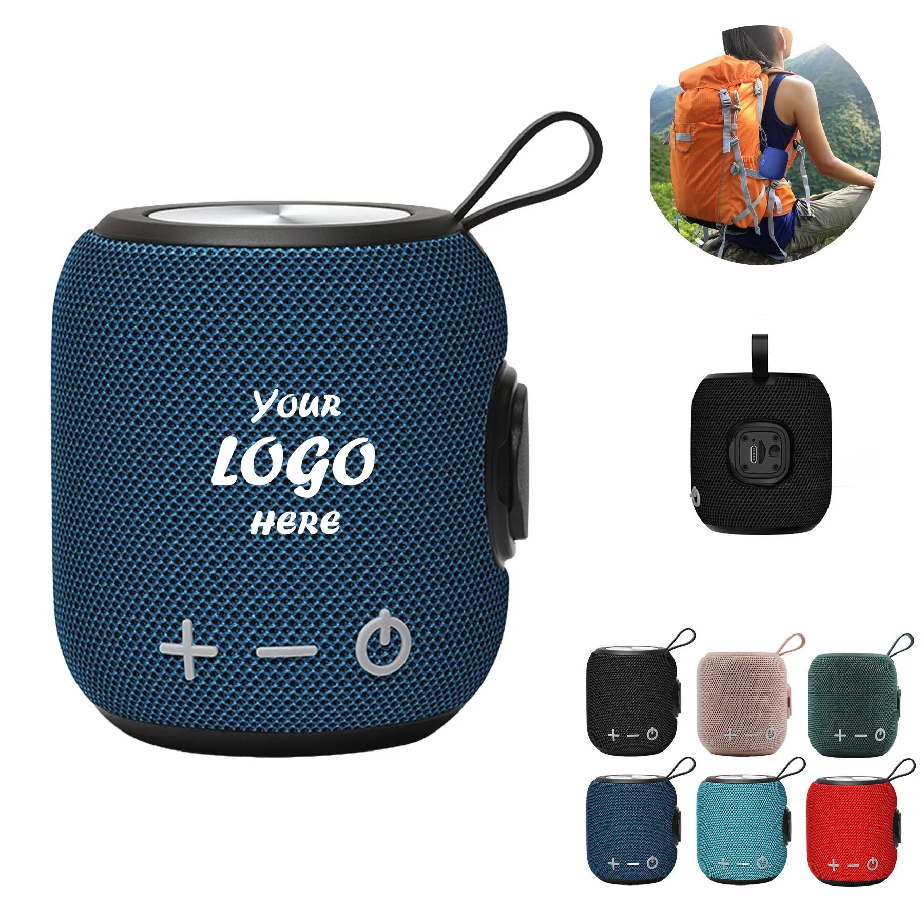 Rich Bass Portable Bluetooth Speaker For Travel Audio
