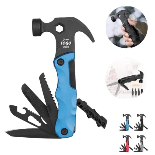 Compact 15 In 1 Alloy Survival Tool For Camping