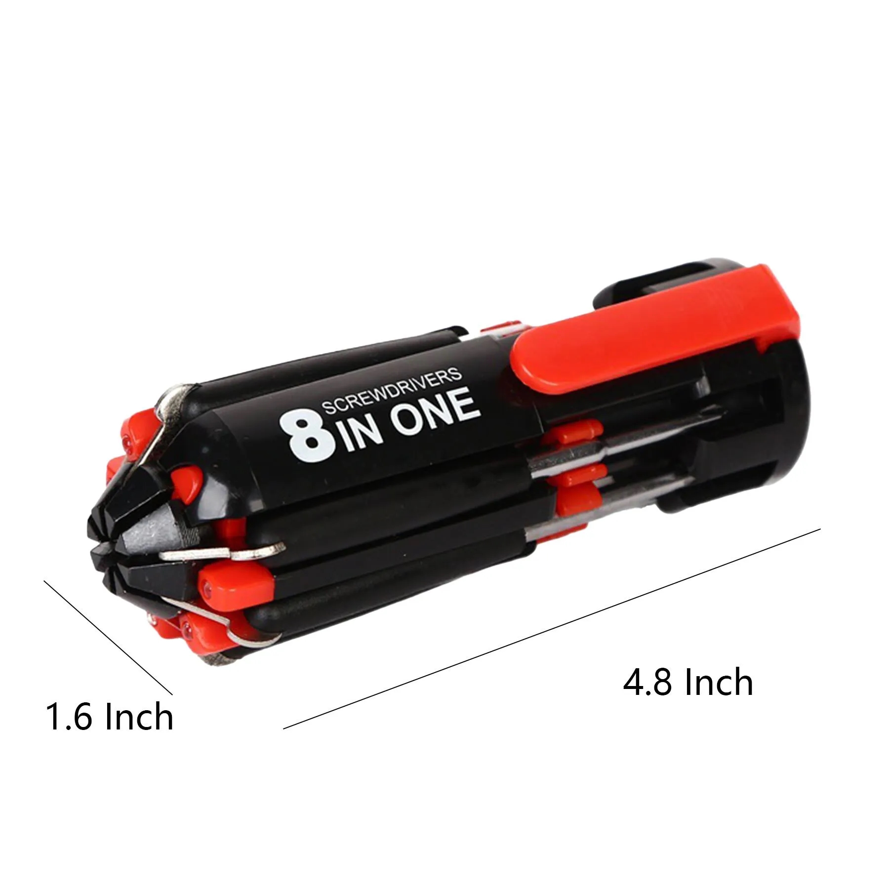 8 In 1 Flashlight Screwdriver Tool For Road Kits - Image 2
