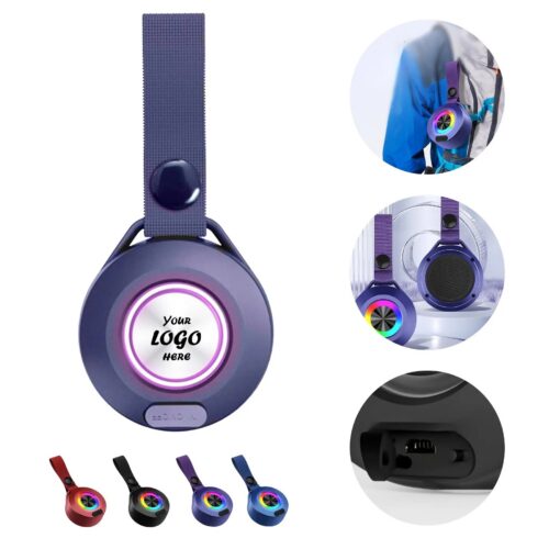 IPX4 Bluetooth Speaker With Lanyard And Microphone