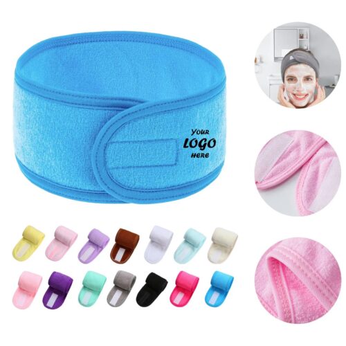 Soft Microfiber Spa Headband For Face Care Routine