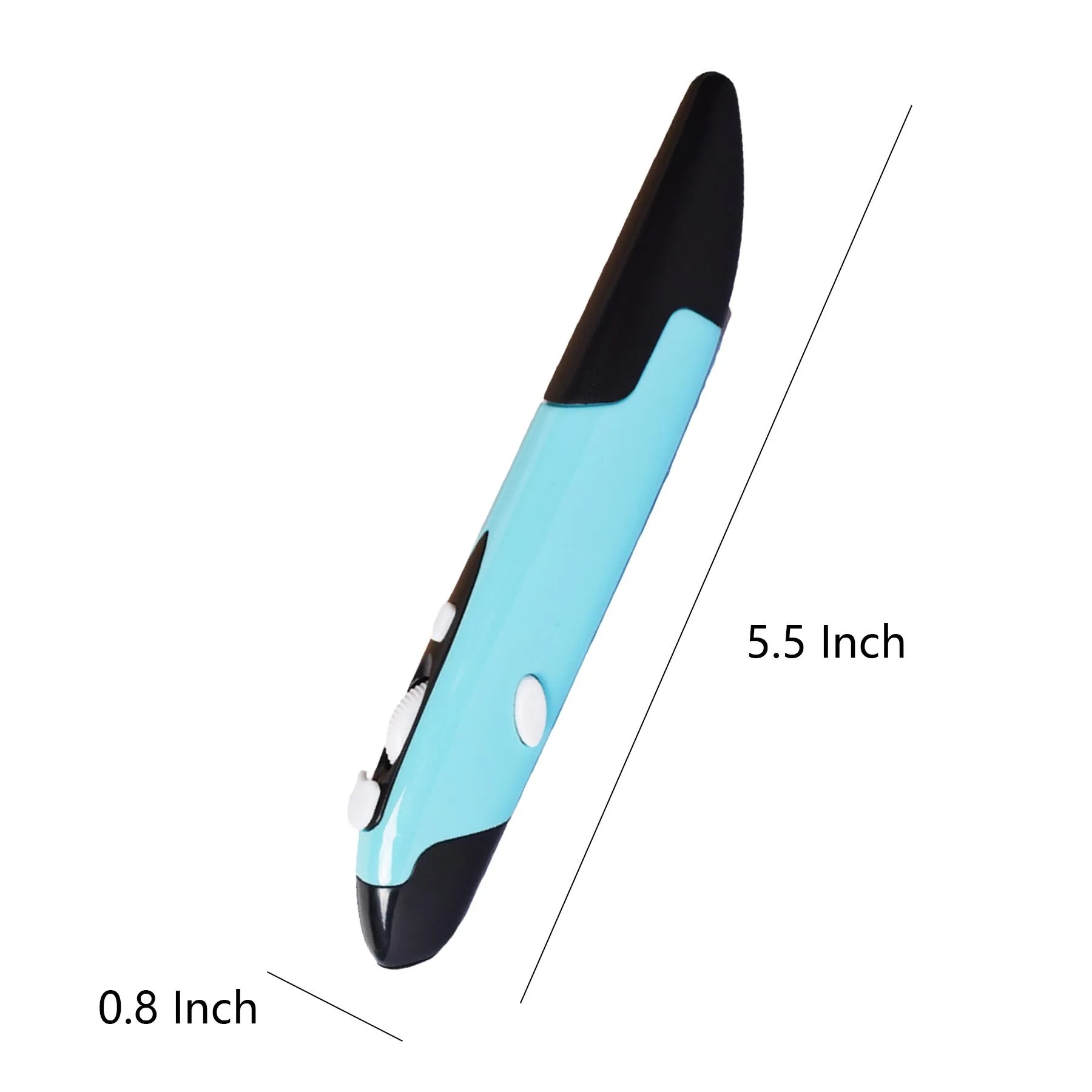 Wireless Optical Pocket Mouse Clicker With USB Receiver - Image 3