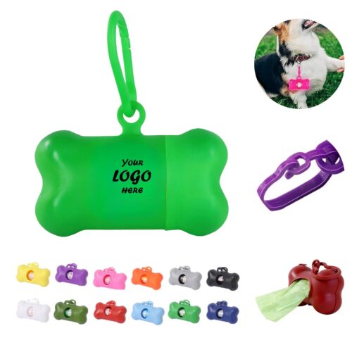 Plastic Bone Waste Bag Dispenser For Pets