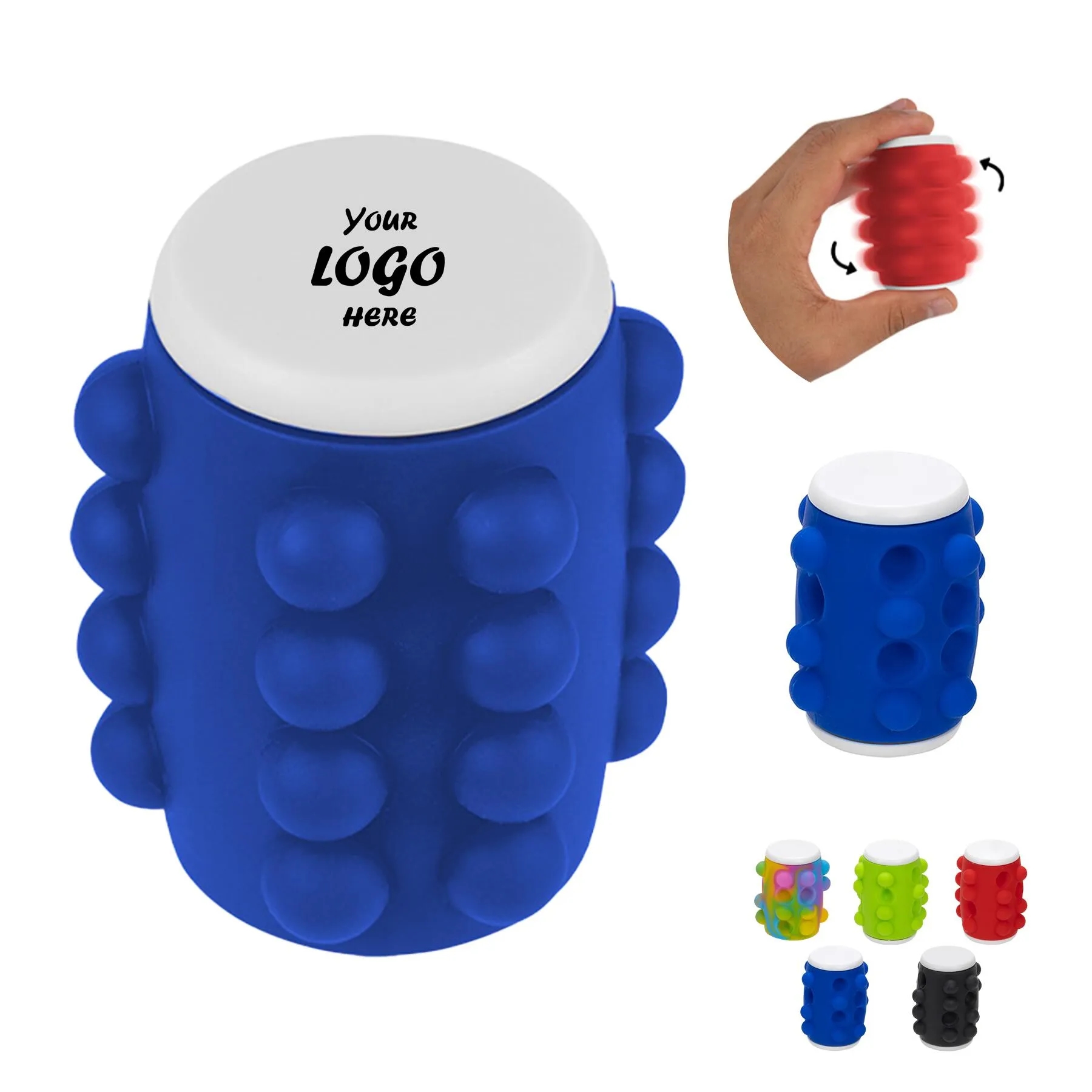 Push Pop Spinning Fidget Toy