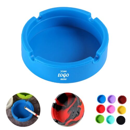 Round Silicone Ashtray