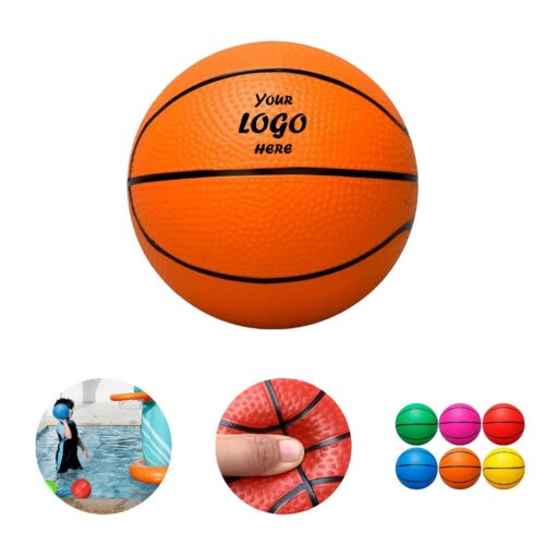 Colorful 6-Inch PVC Mini Basketball for Youth Sports