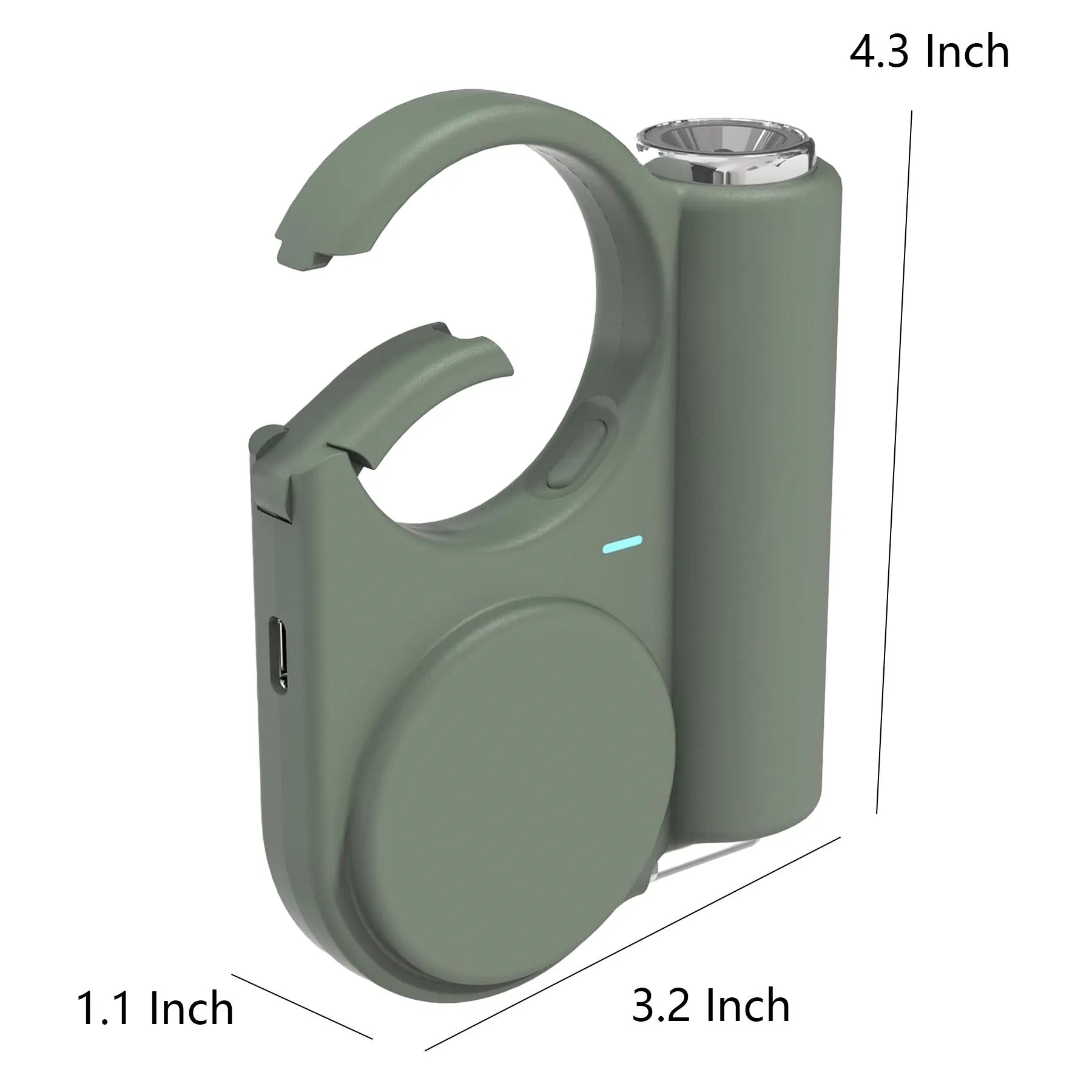 Multi-Use 5000mAh Power Bank With Cable And Flashlight - Image 2