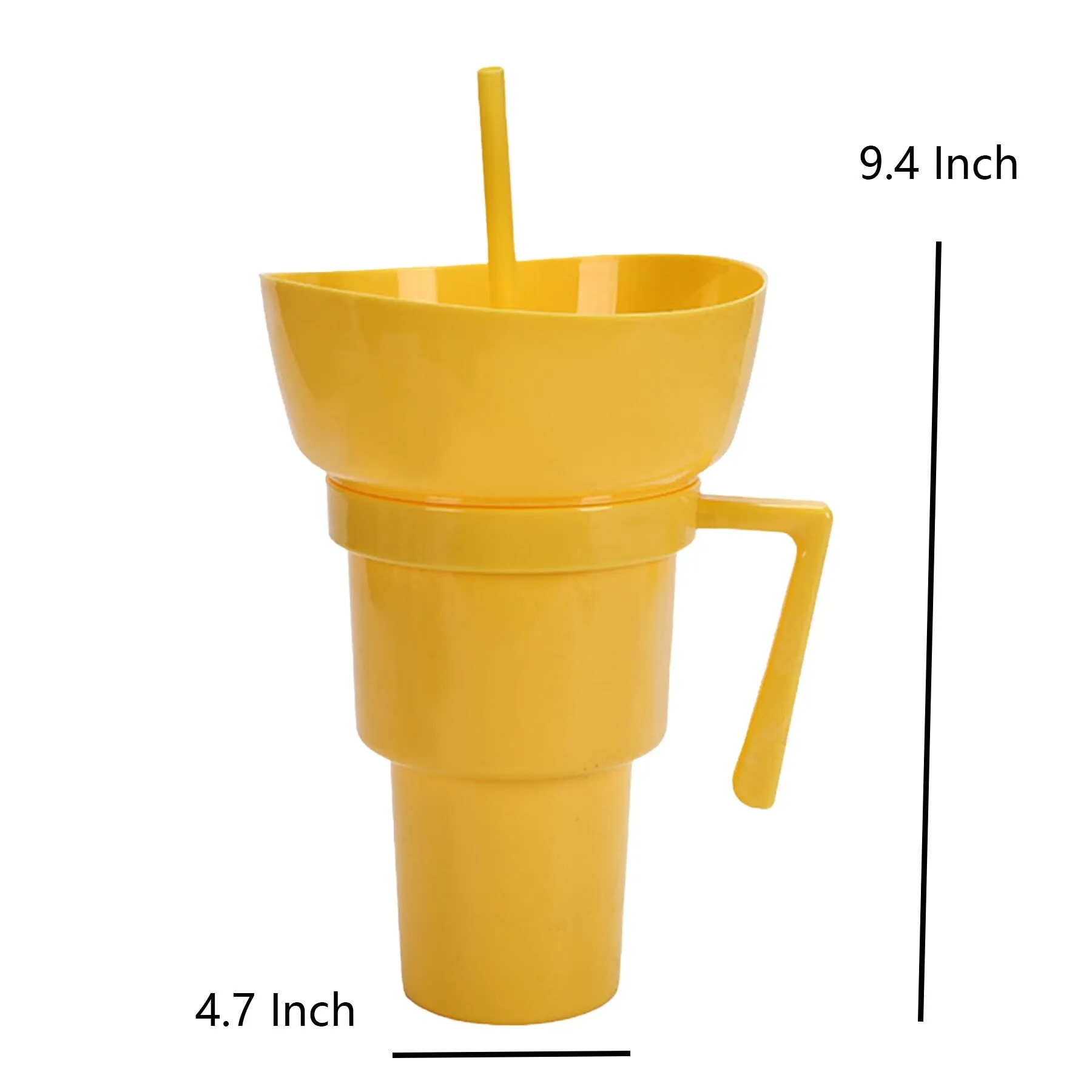 Two In One Popcorn And Drink Cup For Movie Snacks - Image 2