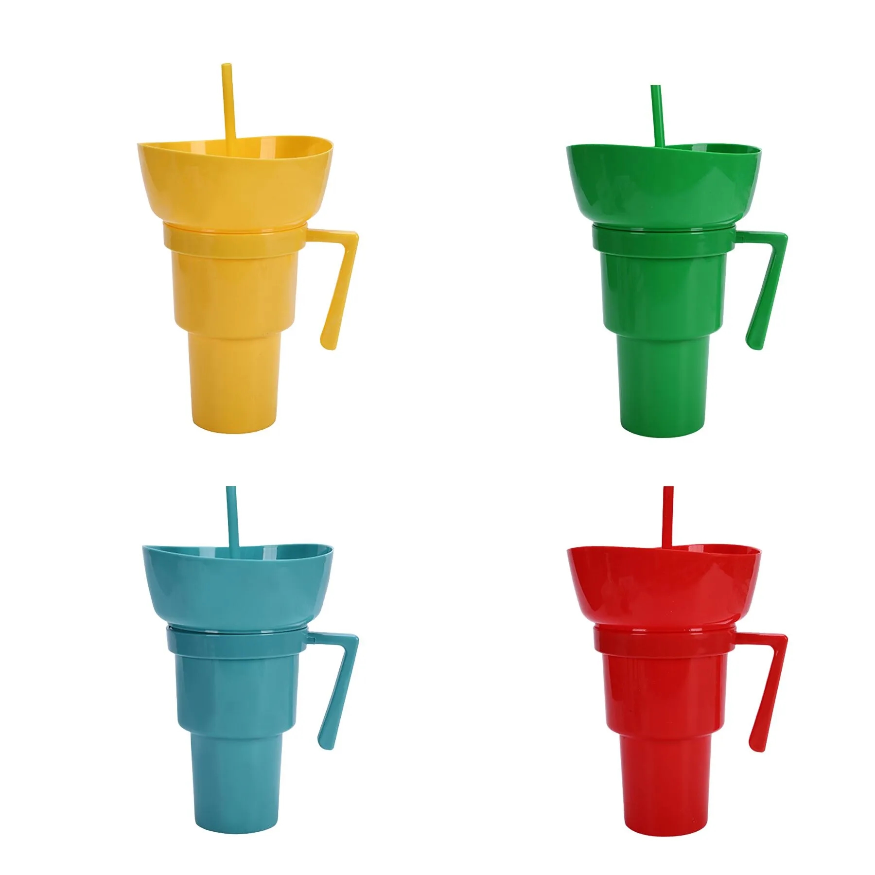 Two In One Popcorn And Drink Cup For Movie Snacks - Image 3