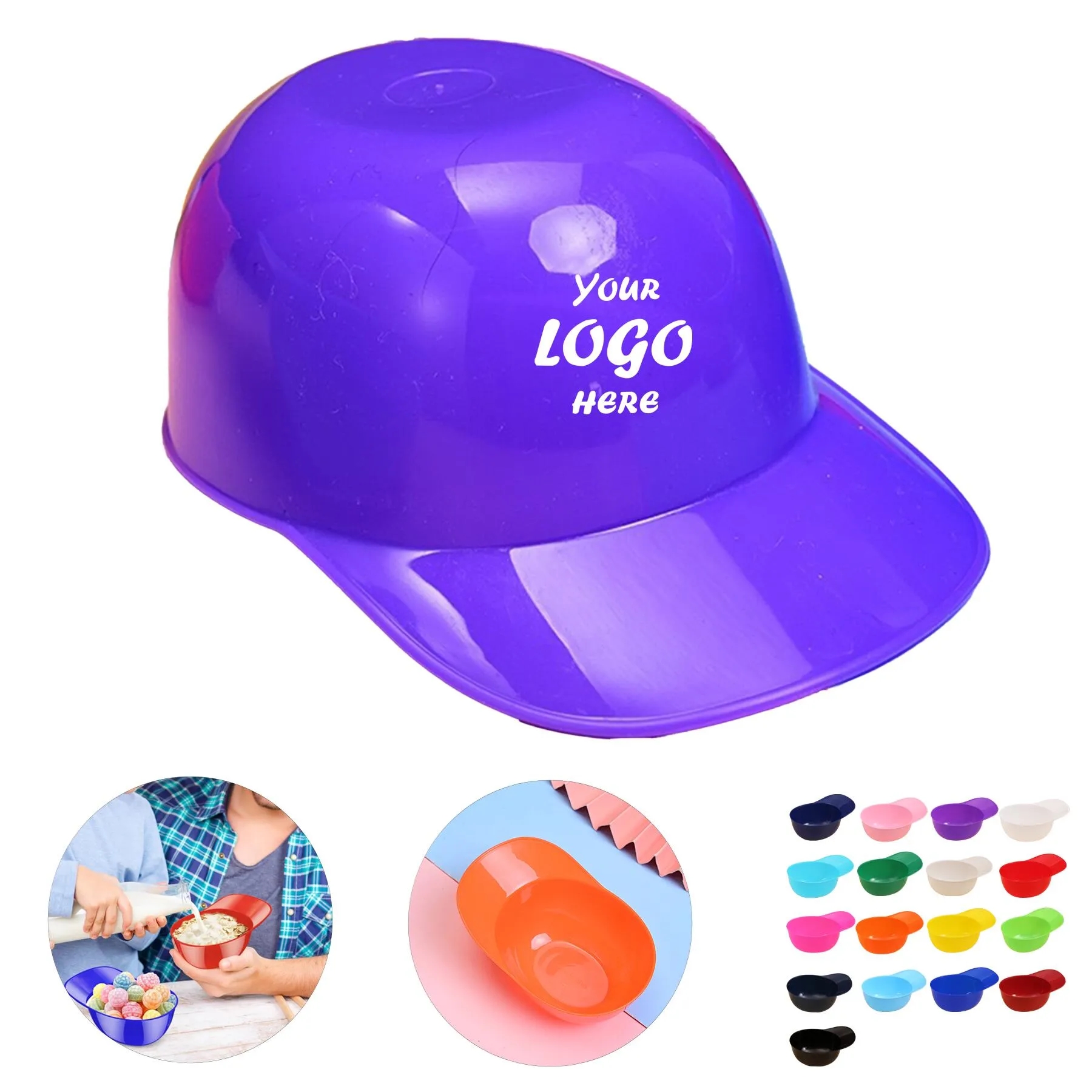 Baseball Helmet Dessert Bowl For Ice Cream Snacks
