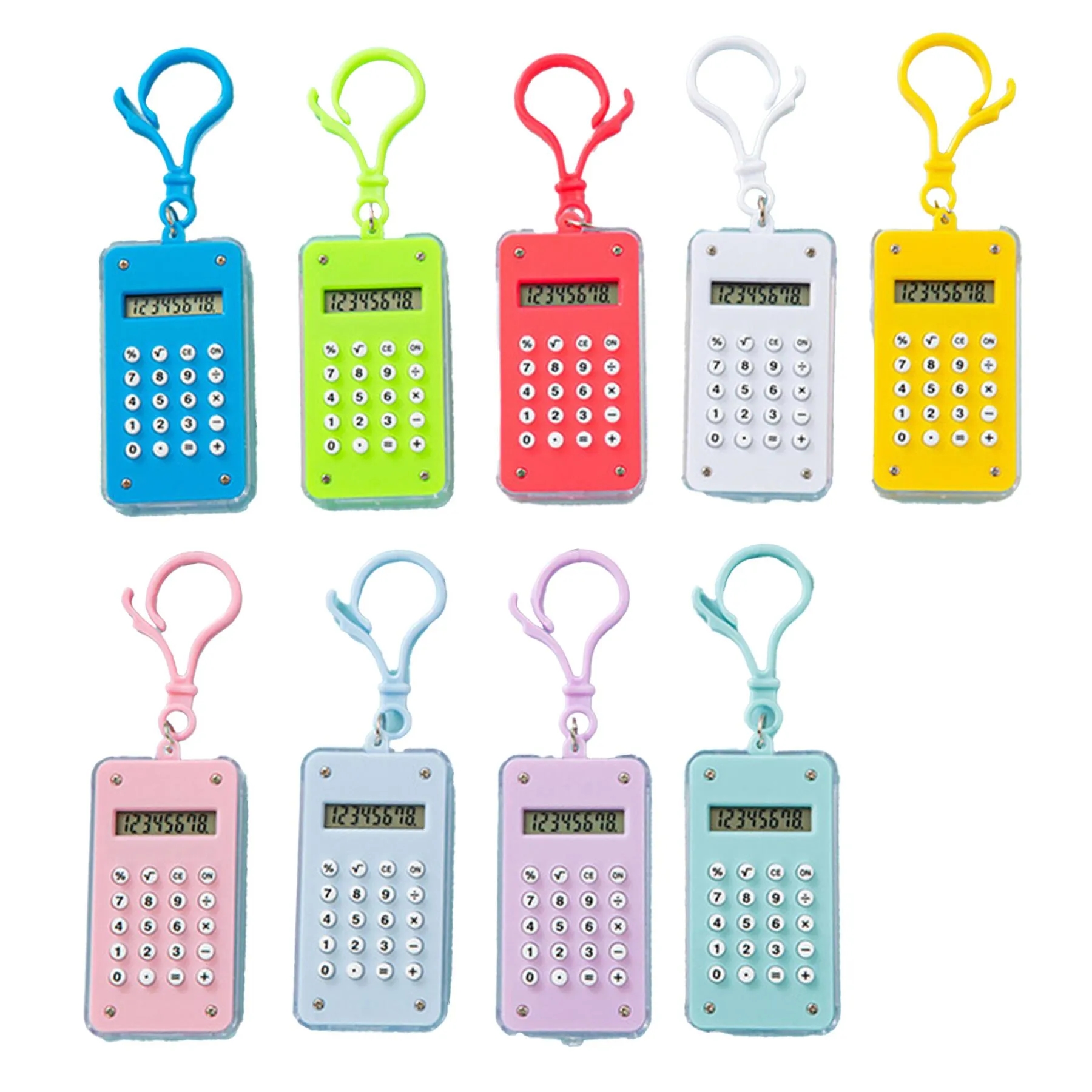 Mini Calculator Maze Keychain For Student Learning - Image 3
