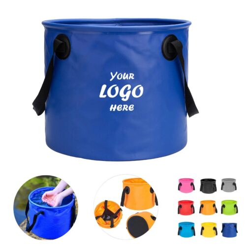 Collapsible 507 Oz PVC Water Bucket For Camping Trips