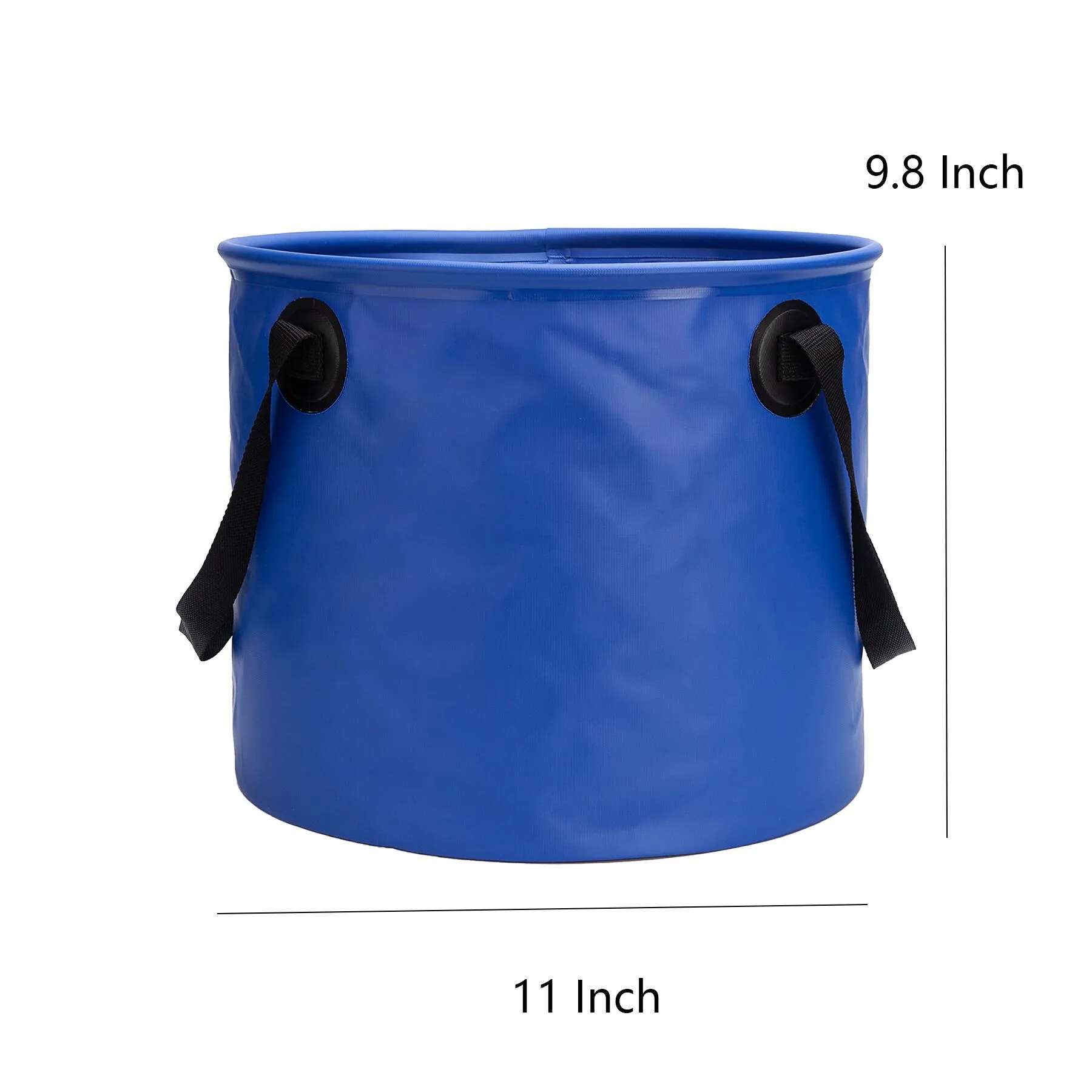 Collapsible 507 Oz PVC Water Bucket For Camping Trips - Image 2
