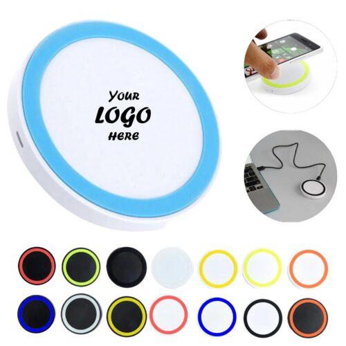 Compact 15W Wireless Charging Pad With Type C Cable
