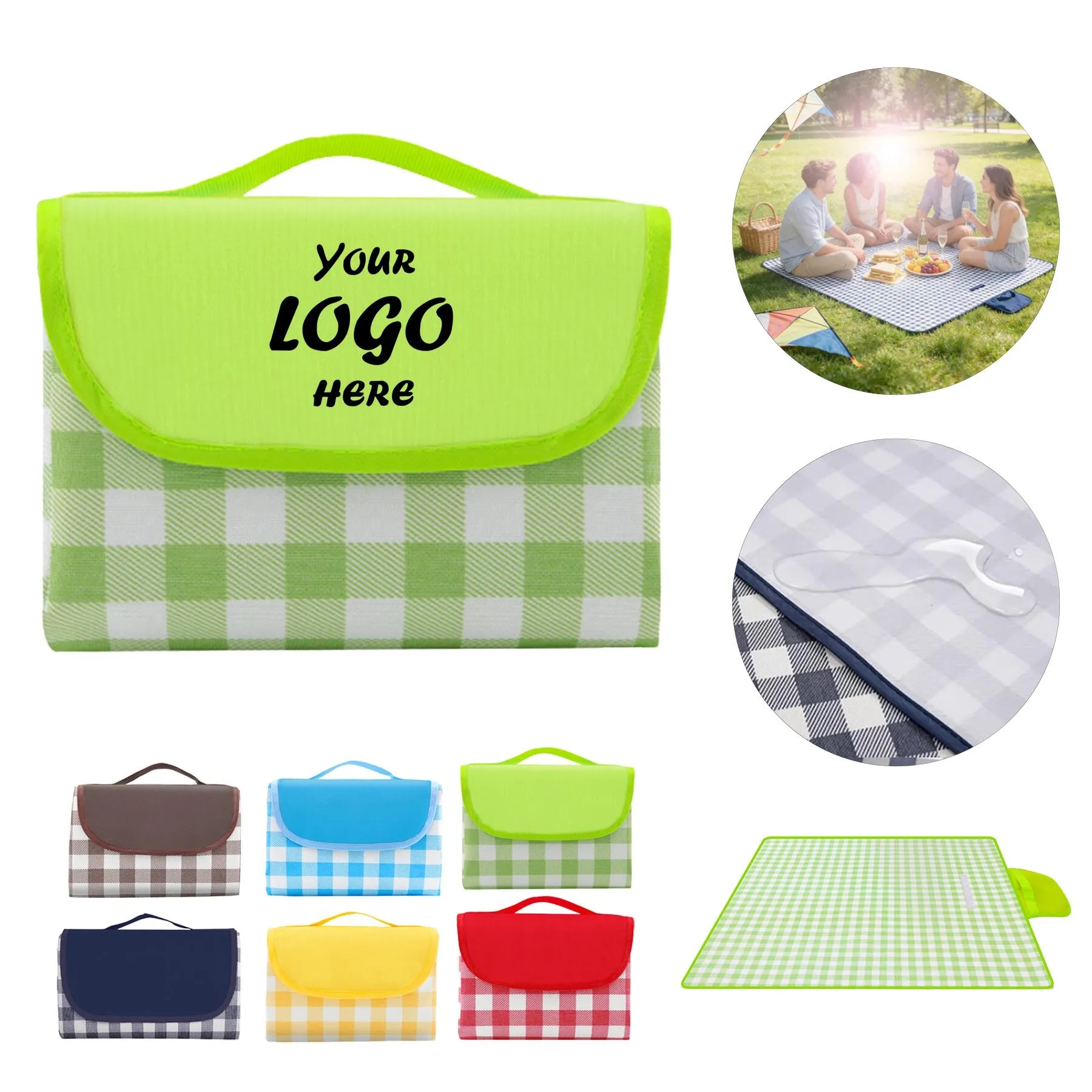 Oversized Oxford Picnic Blanket Mat For Outdoor Use