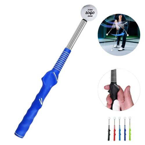 Retractable Golf Swing Trainer With Non Slip Rubber Grip