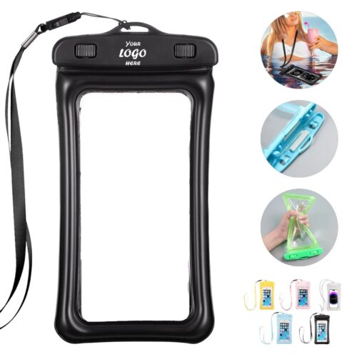 Waterproof Touchscreen Phone Pouch With Neck Strap