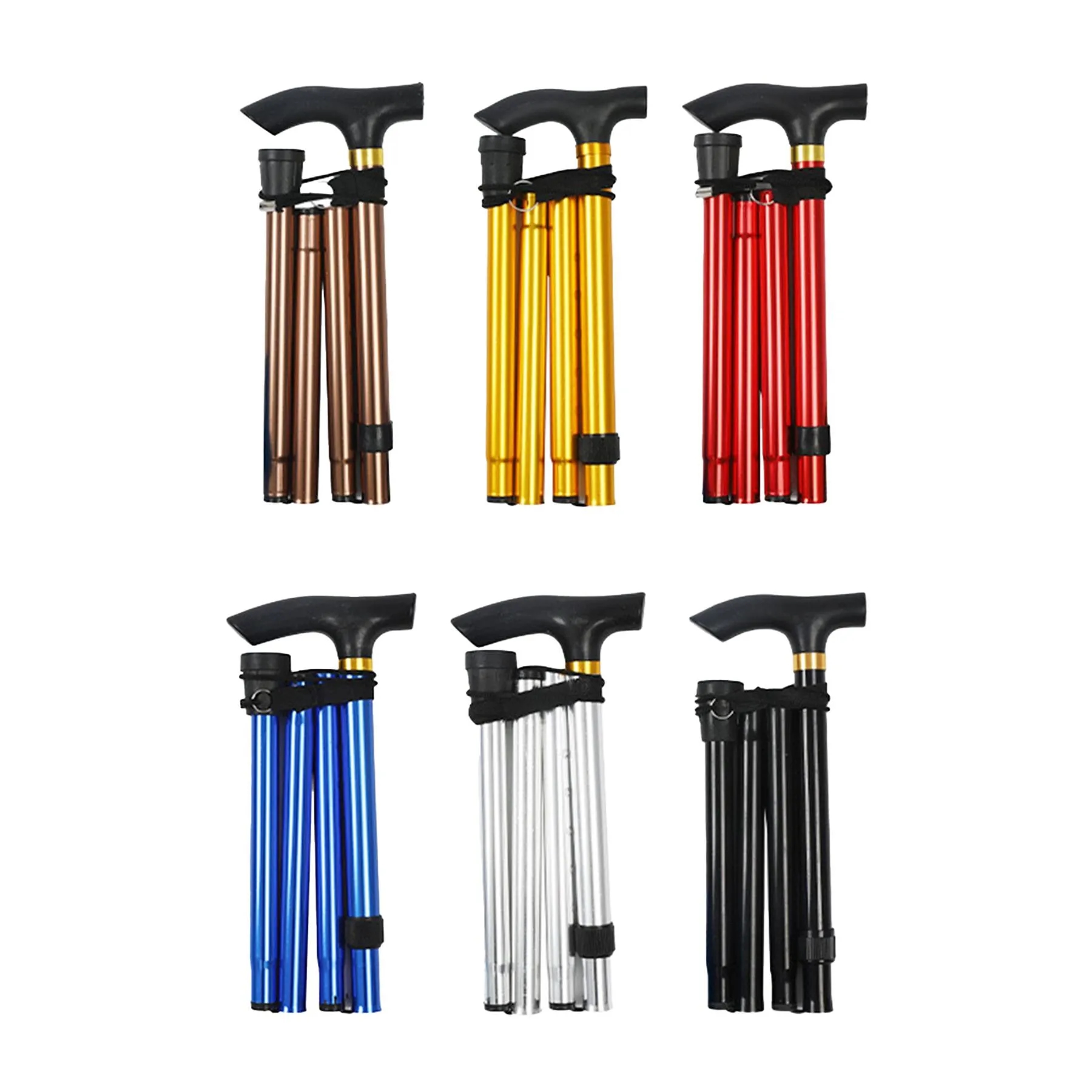 Adjustable Aluminum Trekking Poles For Hiking Trails - Image 3