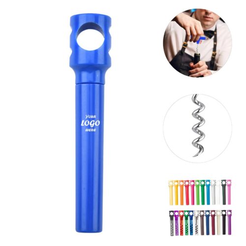 Compact ABS Pocket Corkscrew With Crossbar Wine Handle