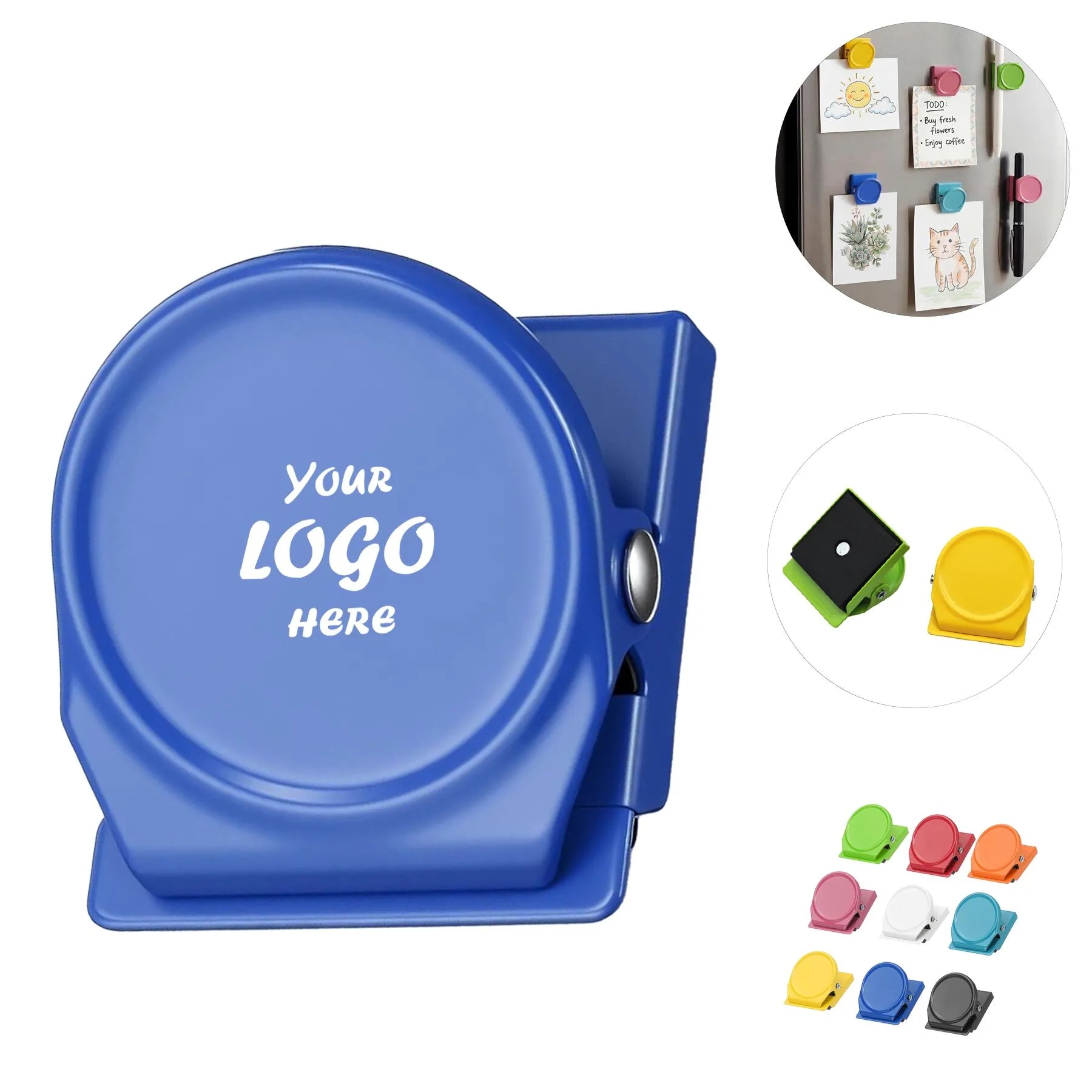 Magnetic Grip Memo Clip For Fridge And Office Notes