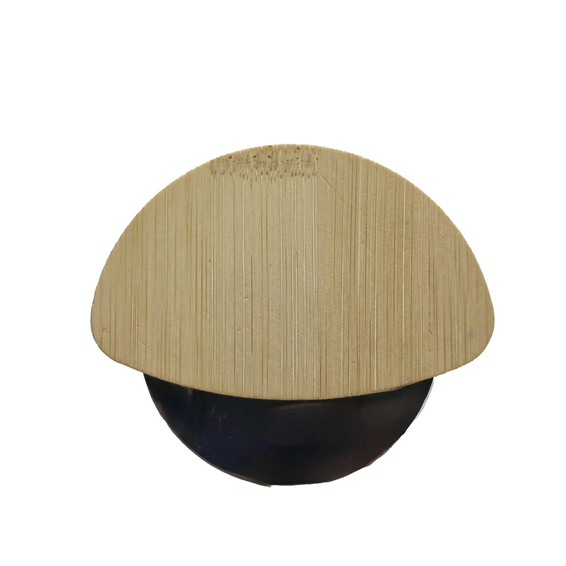 Bamboo Handle Pizza Cutter With Removable Steel Blade - Image 3