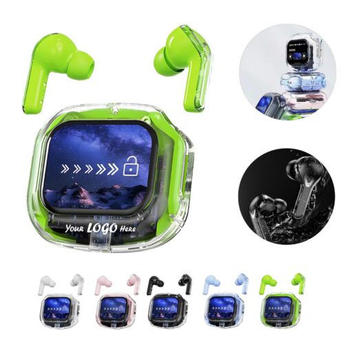 Transparent Shell Touch Control TWS Bluetooth Earbuds