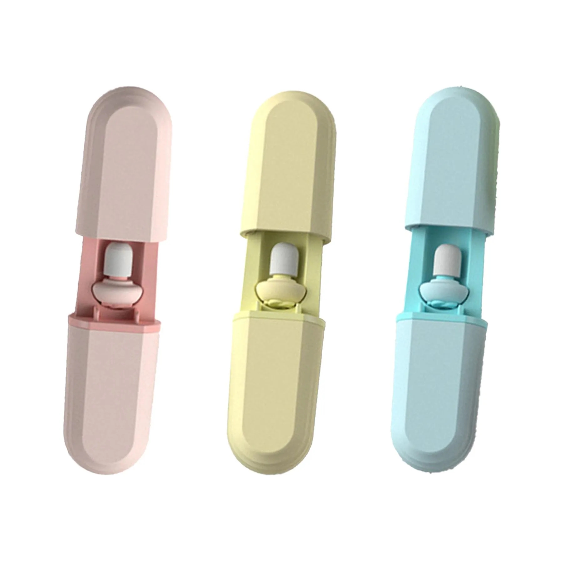Reusable Silicone Earplugs With Portable Storage Case - Image 3