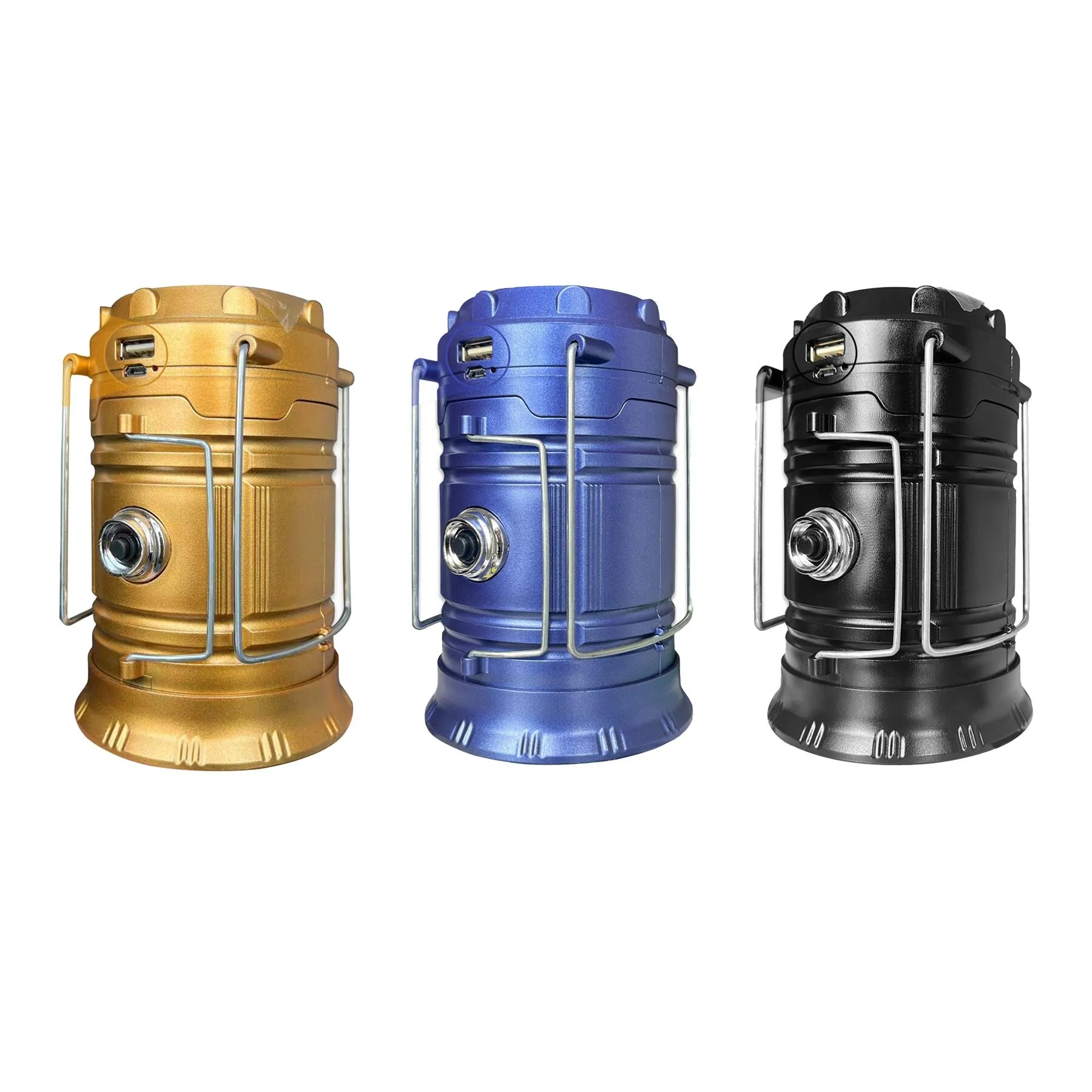 Collapsible Solar LED Camping Lantern And Flashlight - Image 3