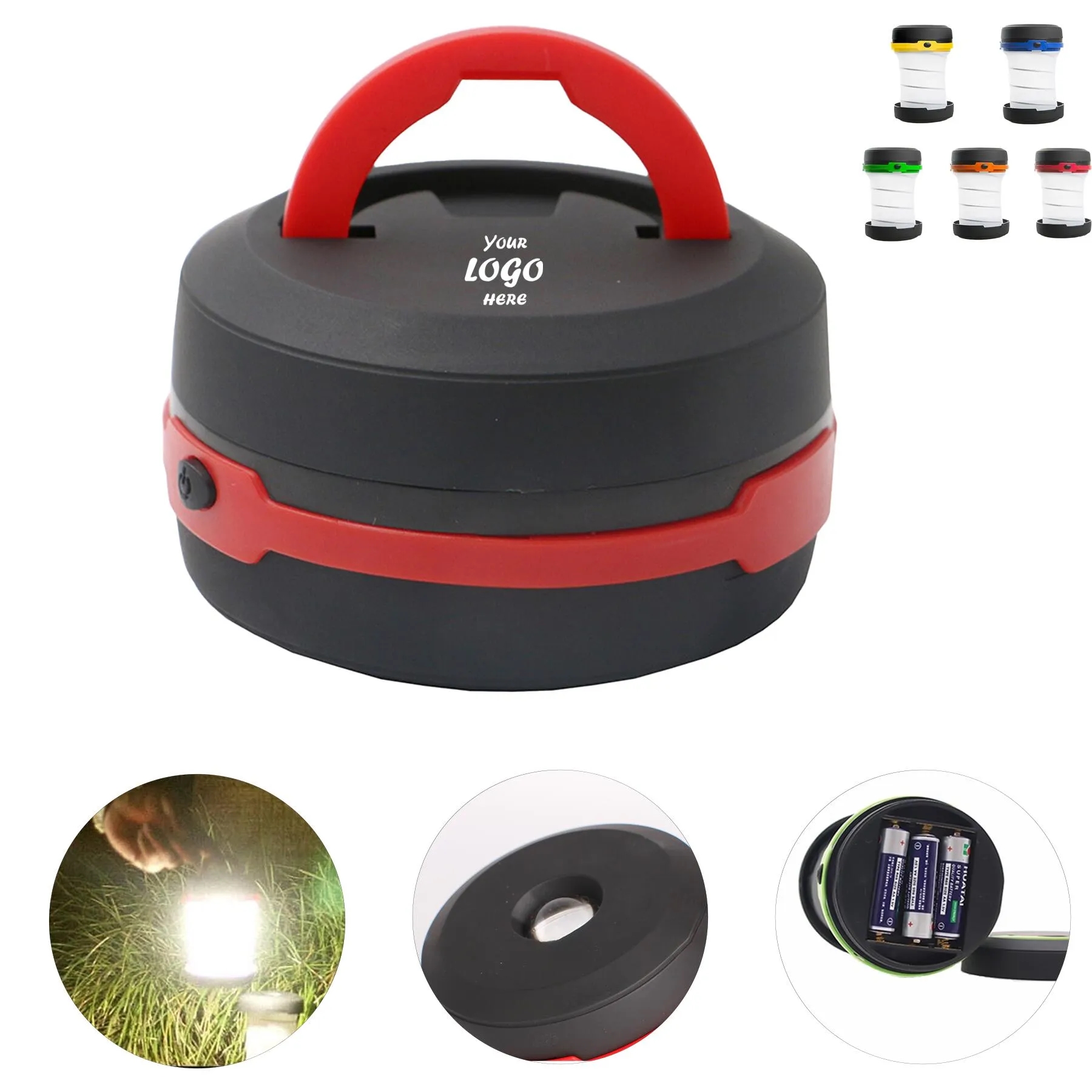 Collapsible LED Camping Lantern Flashlight For Safety
