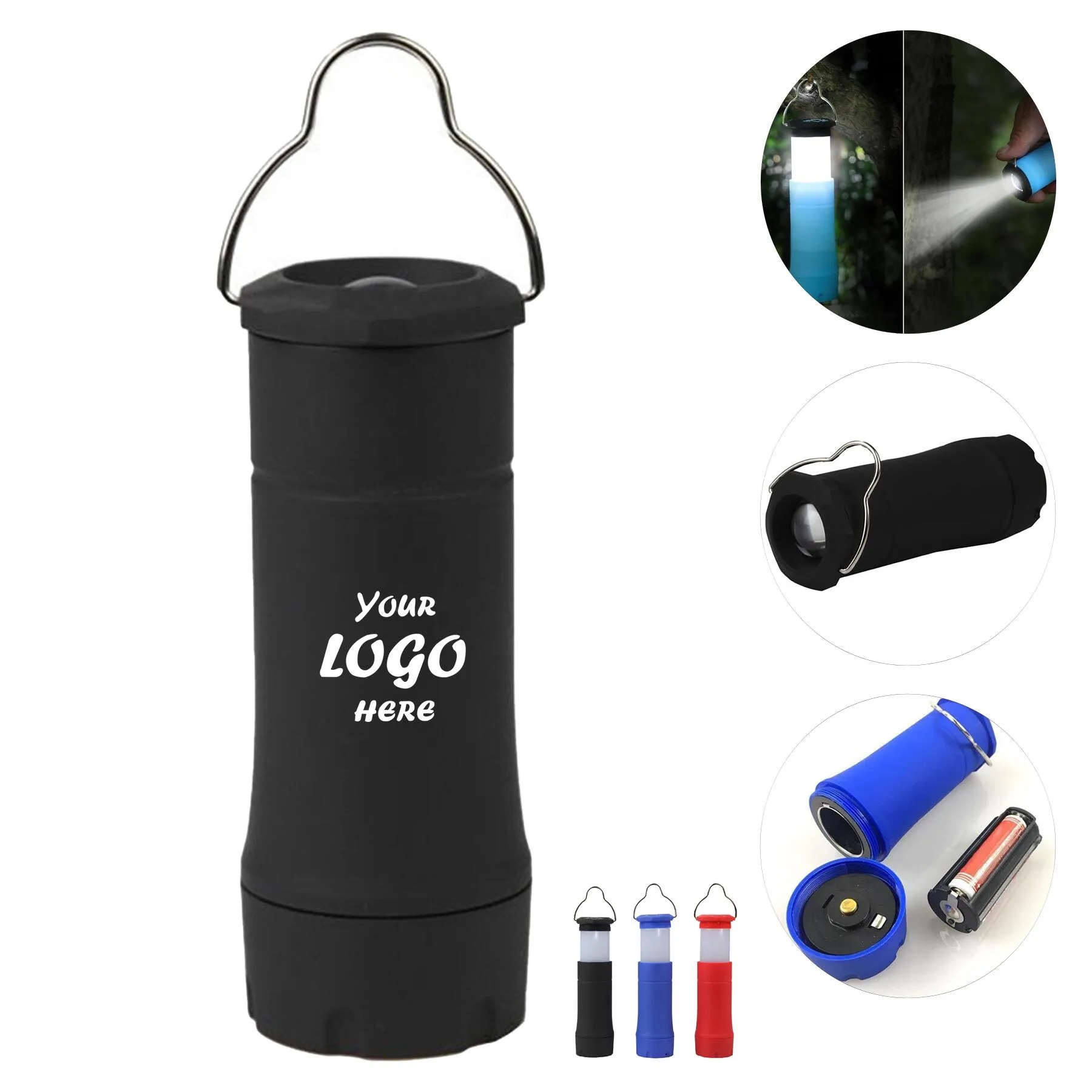 Compact Collapsible LED Camping Lantern Flashlight